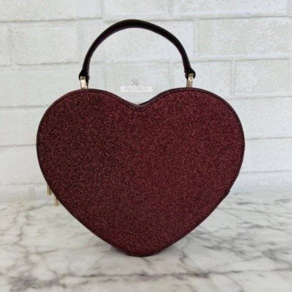 kate spade Bags Kate Spade Love Shack Glitter Heart Purse Crossbody